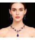 SET718 - Luxury Blue Wedding Jewelry Set